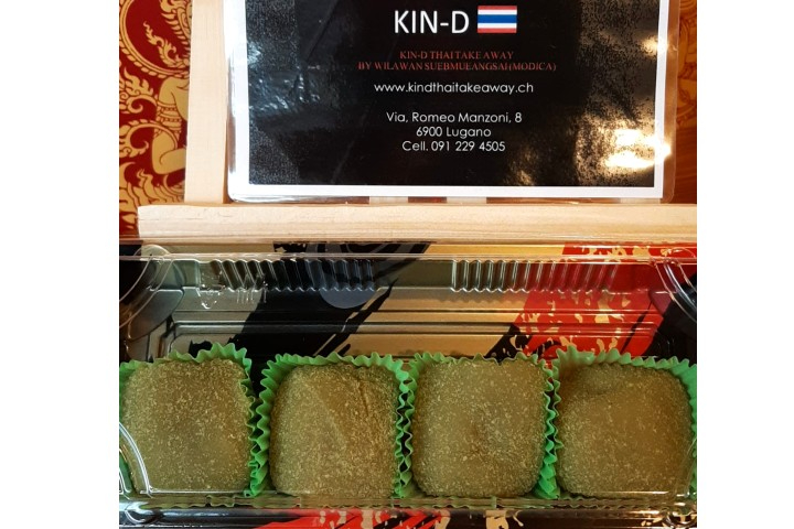 34. Mochi Green Tea 💚 - KIN-D Thai Take Away