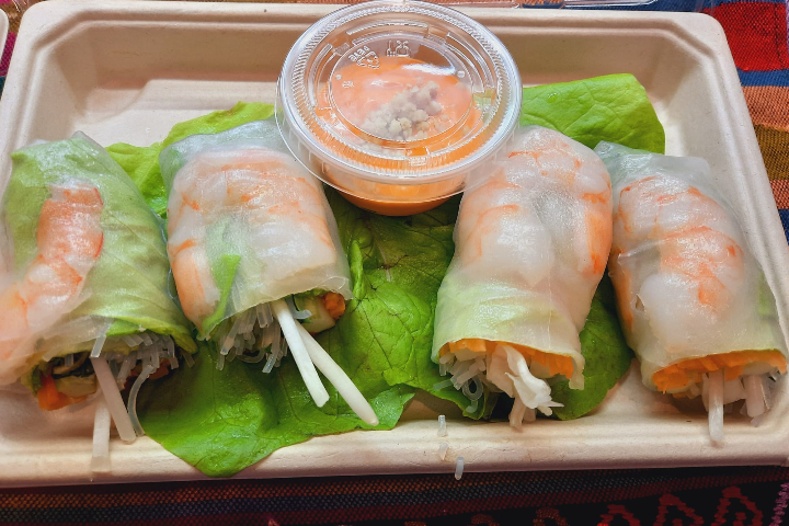 10. Shrimp Rolls - KIN-D Thai Take Away