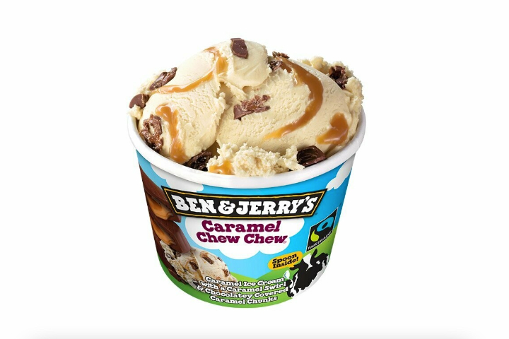 Ben and Jerry's caramel chew chew - Kulinar Pizza Kebab seit 1999