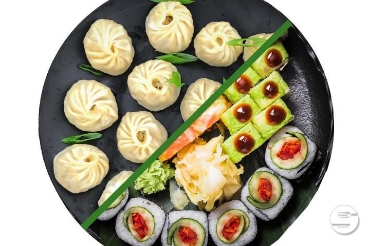 Sushi & Momos Platte 2 - Yummy!Express Sushi & Momos Dielsdorf