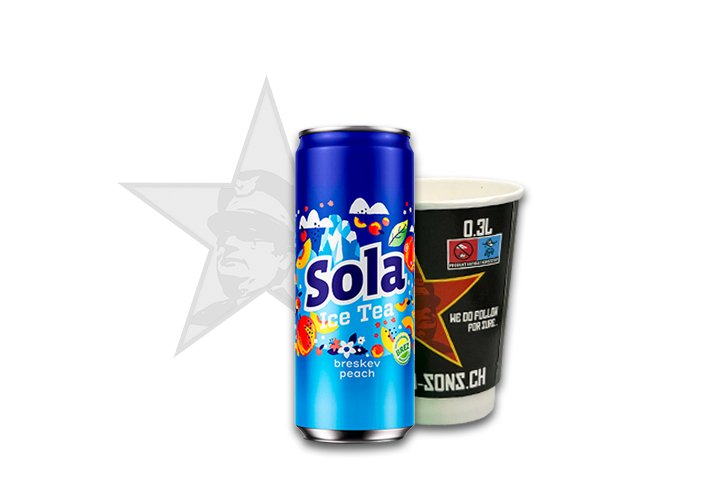 Sola ice tea - Tito & Sons Food Company