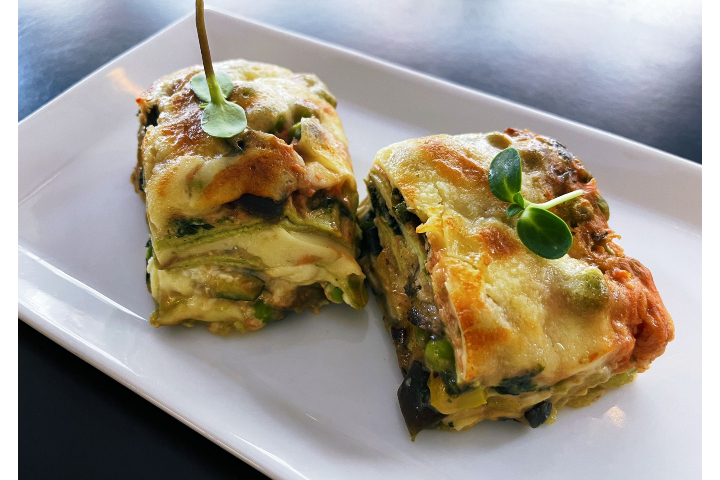 Lasagnette of Green Pasta - Odeon Cafè