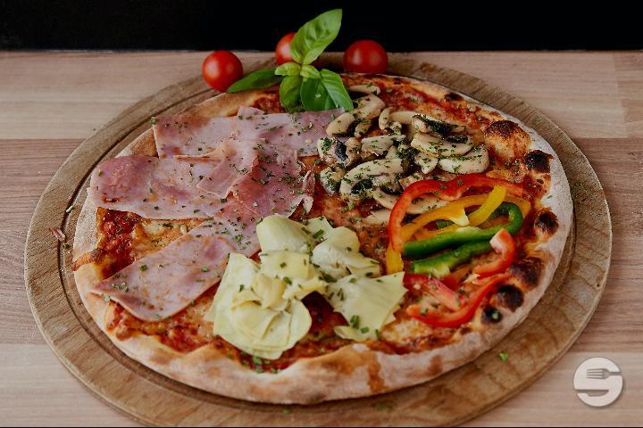 Pizza Quattro Stagioni - Kalimera Bistro Cafe