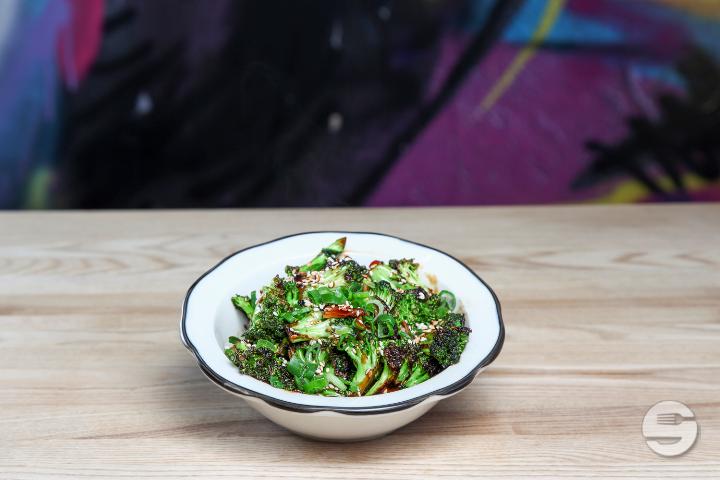 Triyaki Broccoli - Black Tap - Craft Burgers & Beer