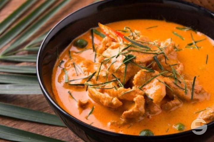 631. Poisson au Curry Rouge - Chef Lin