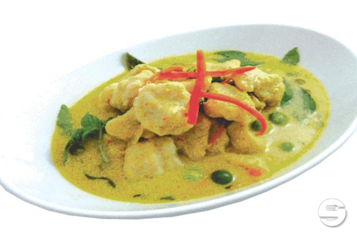 632. Poisson au Curry Vert - Chef Lin