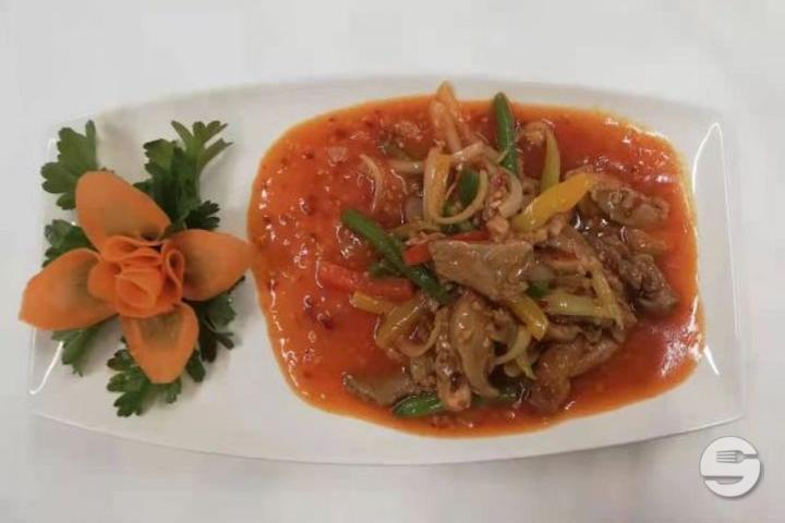 336. Canard à la Sauce Pimentée - Chef Lin