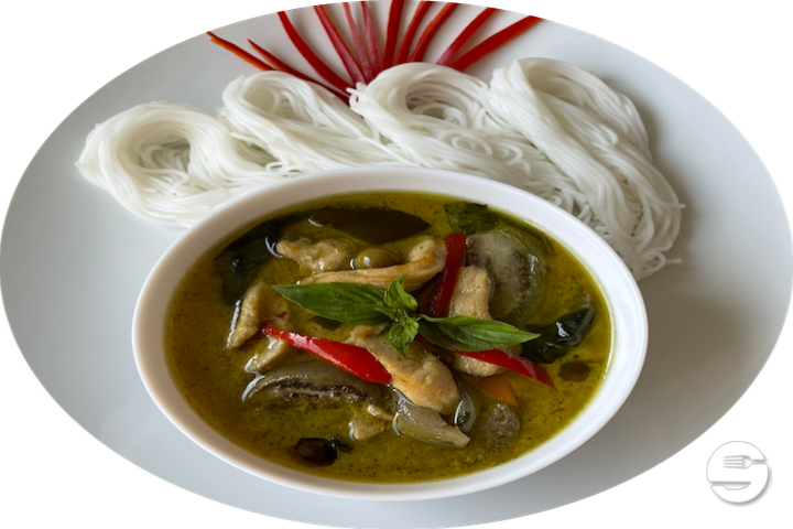 42. Khanom Jeen Kang Keaw Waan Kaï - Chez Aom