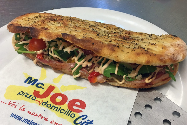 Panino Medio Prosciutto Cotto - Mc. Joe City Pizza