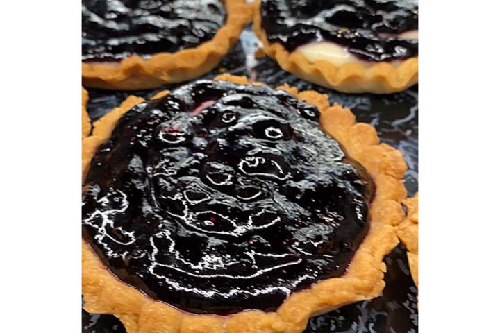 Tartelette Myrtilles Sauvages - Chez Marie Chou