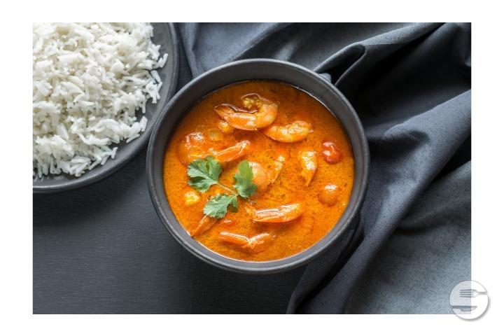 Crevetten Curry - Akshara Take Away