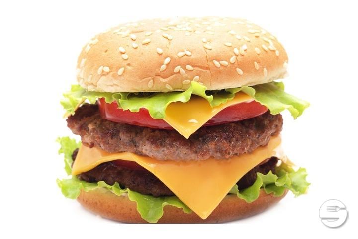 Double Burger Bacon - Akshara Take Away