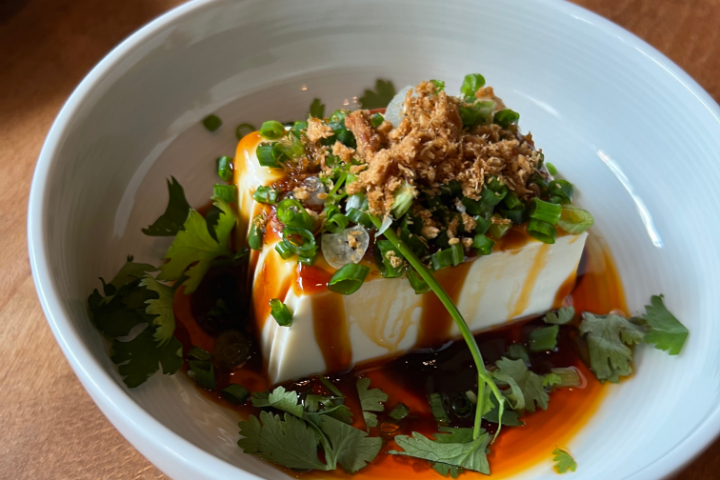 Tofu with preserved egg - Le Cuisine
