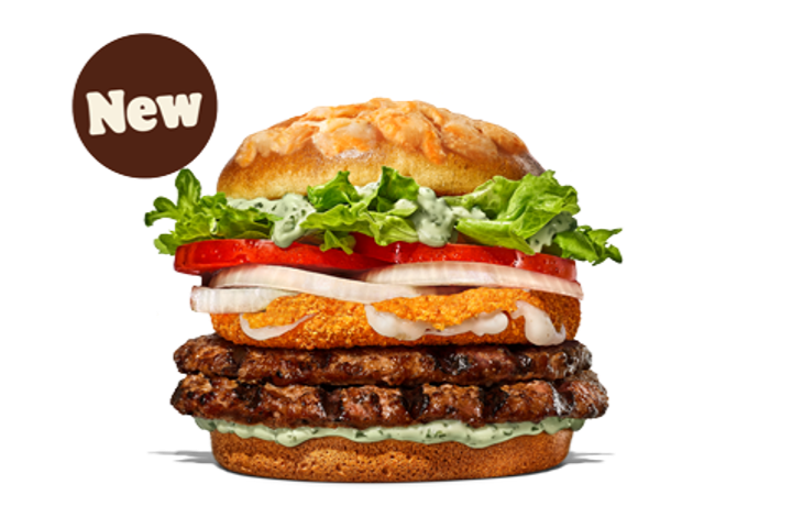 Mozzarella Lover Double Beef - Burger King