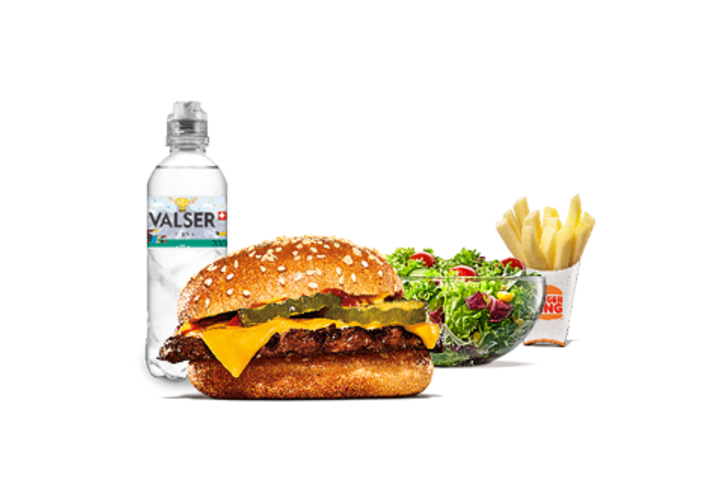 King Junior Meal Cheeseburger - Burger King