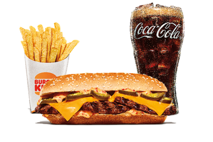 X-TRA Long Chili Cheese Menu - Burger King