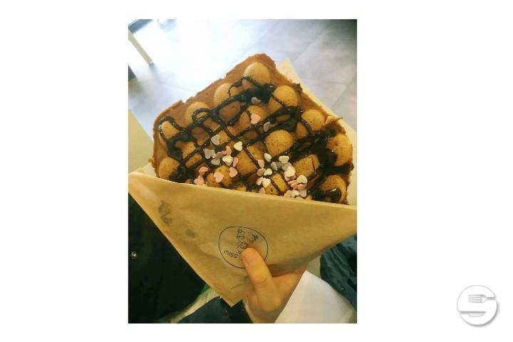 Tapioca Bubble Waffle - MISS TEA