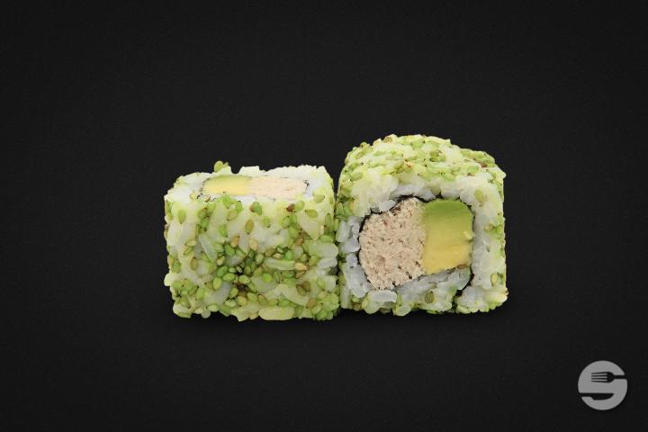 California Sesame Spicy Cooked Tuna & Avocado - Ajito Sushi