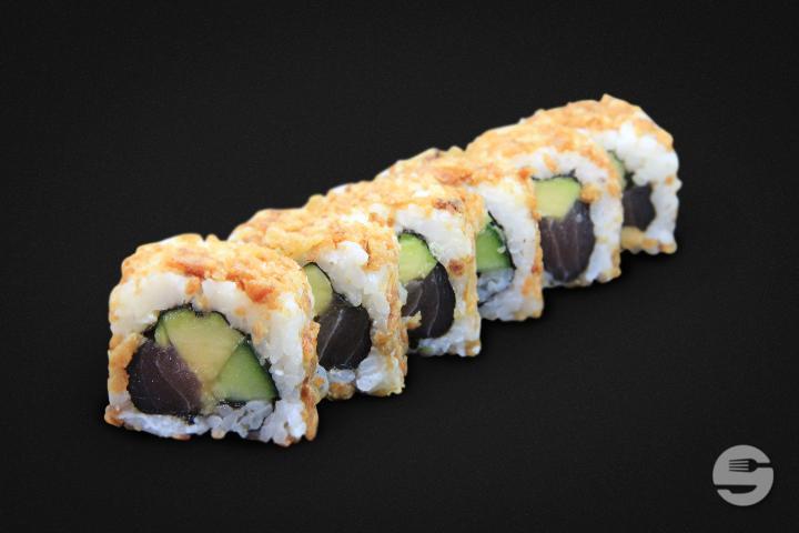 Crispy Rolls Tuna, Mayo, Cucumber & Avocado - Ajito Sushi