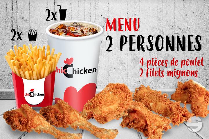 2 people Menu - ChicChicken