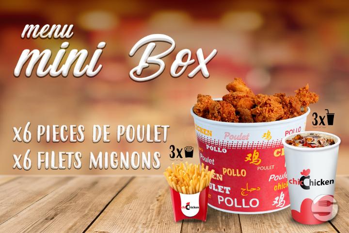 Mini box Menu - ChicChicken
