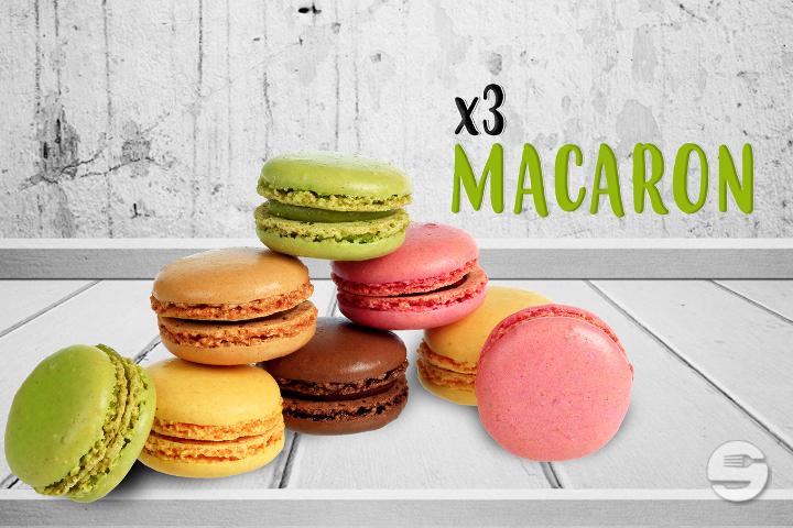 Fruits mini macaroons - ChicChicken
