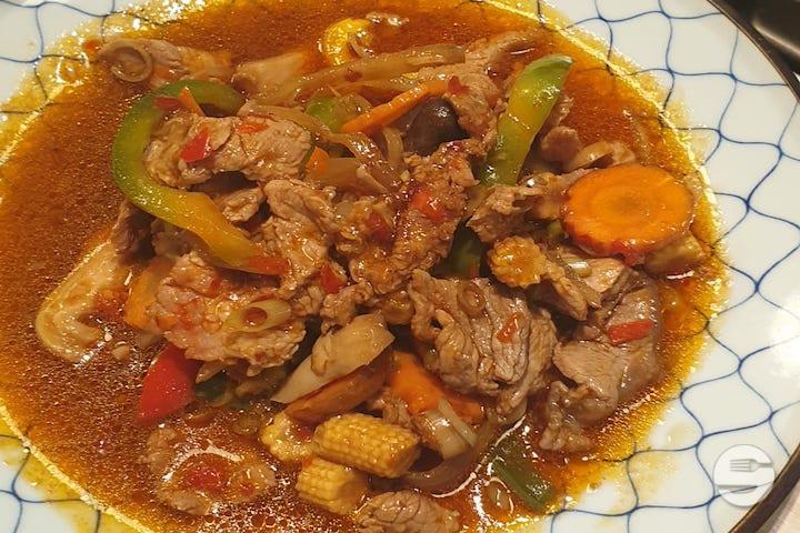 Nüa Pad Prig Thai Orn - Angkor Noodle House