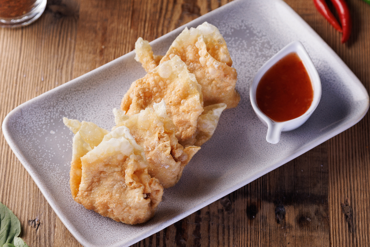 221. Raviolis Frits au Poulet - Manira Wokshop