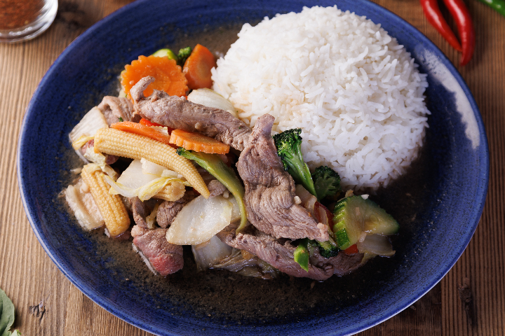 155. Émincé de Canard à la Sauce d'Huître Thaï - Manira Wokshop