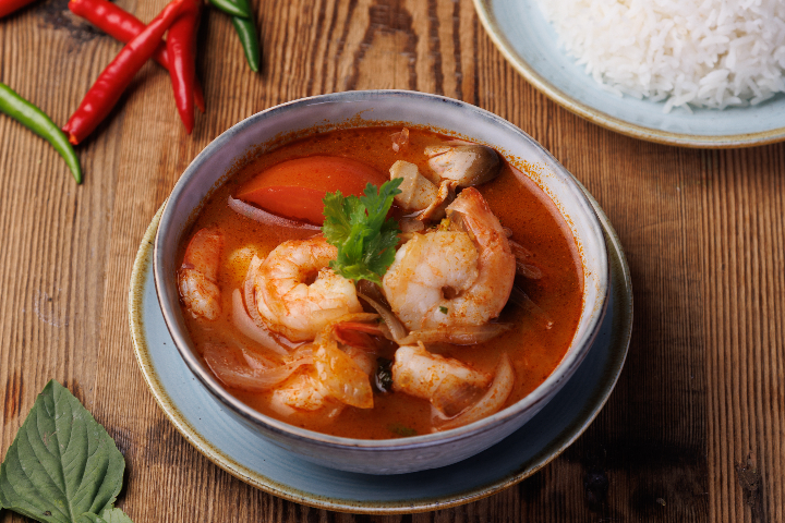 253. Soupe Piquante aux Crevettes - Manira Wokshop