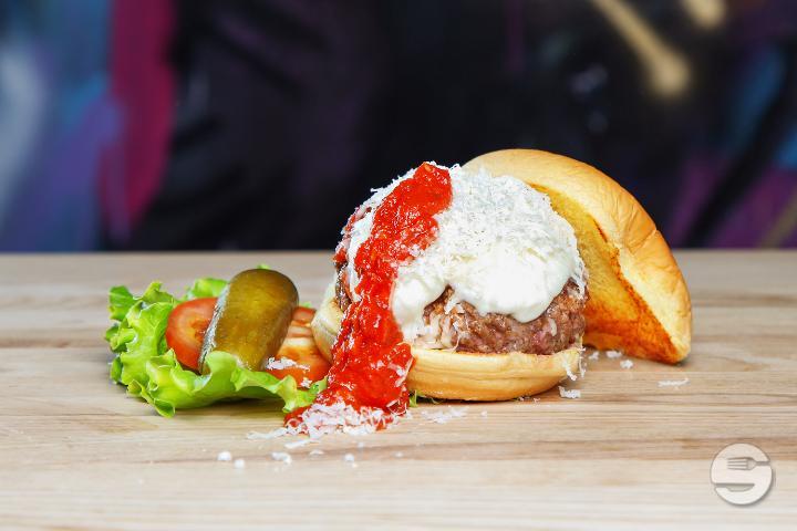 The All-American Burger - Black Tap - Craft Burgers & Beer