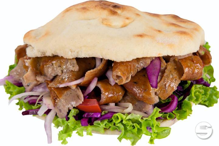 Kebab im Taschenbrot - Pizza Banoo