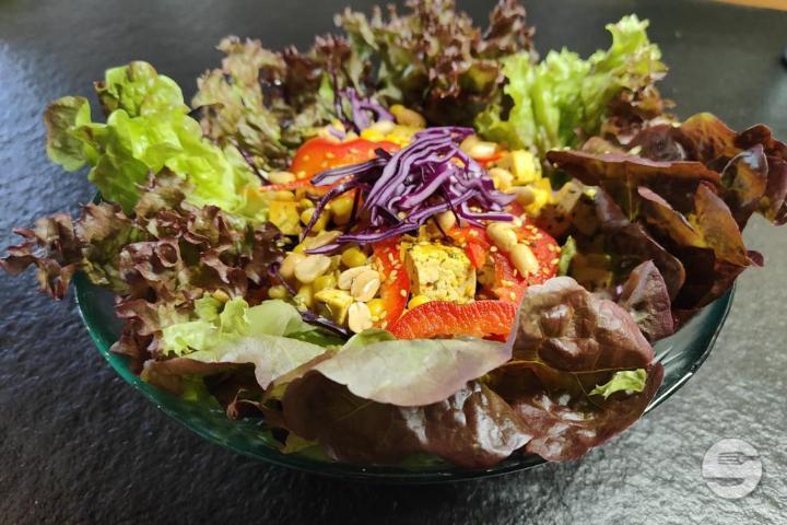 Grande Salade de Tofu - Arômes et Saveurs