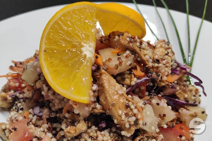 Quinoa au Poulet - Arômes et Saveurs