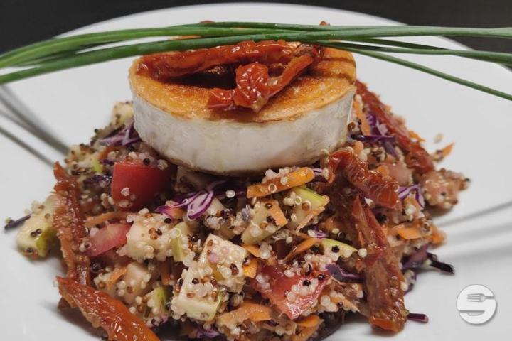 Quinoa au Chèvre Chaud - Arômes et Saveurs