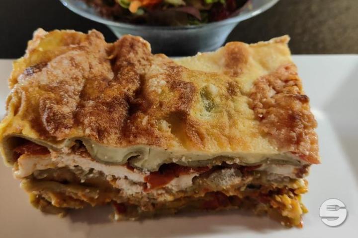 Lasagne Végétarienne au Chèvre - Arômes et Saveurs