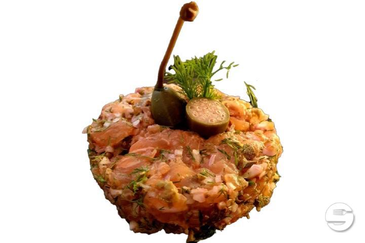 Lachs Tartar - Fujin Sushi Bar & Restaurant