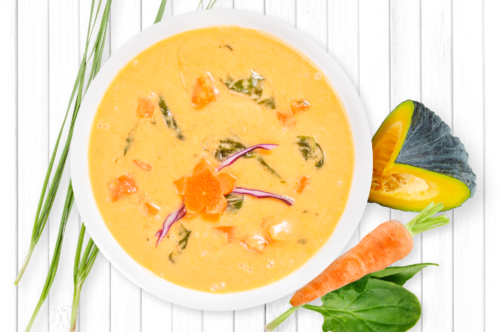 Karotten Kürbissuppe - My Thai