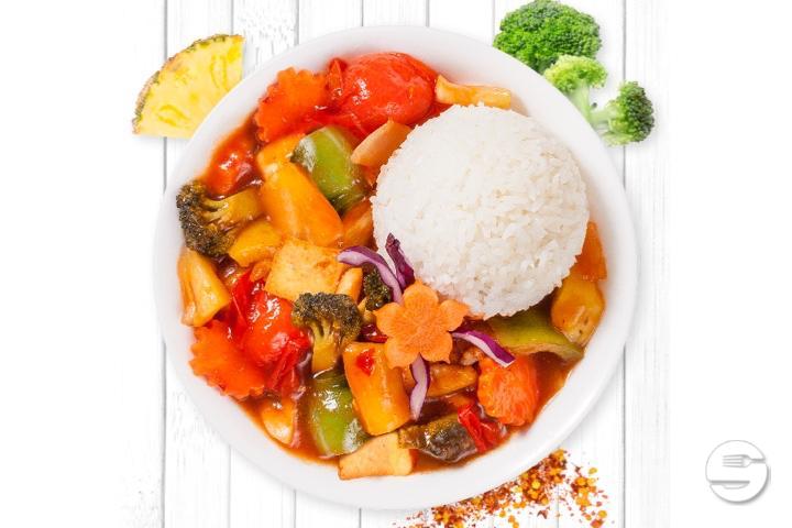 Gebratenes Gemüse "Sweet & Sour" - My Thai