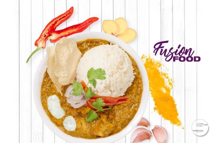 Pouletcurry Tikka Masala mit Jasminreis - My Thai