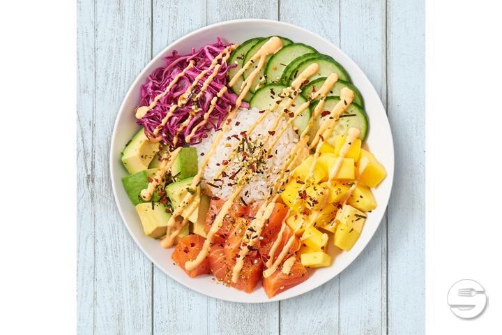 Poké Bowl Spicy Salmon - Poké Bar