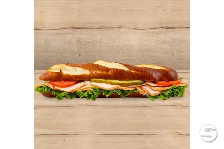 Laugenstange mit Poulet - My Brezel
