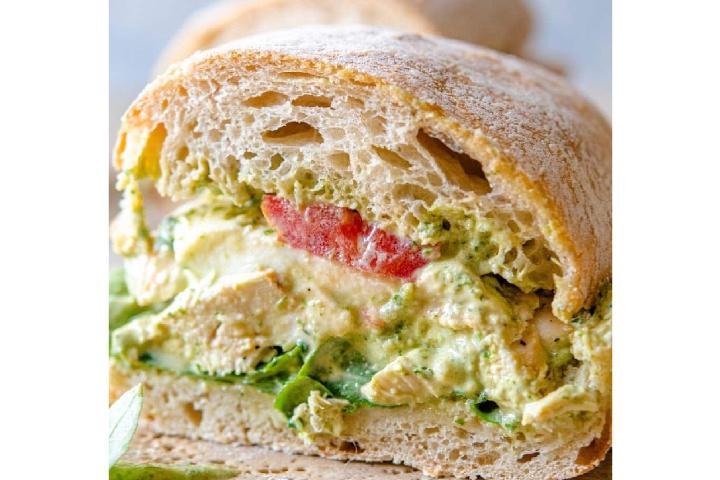 Yummy toasted Ciabatta Chicken - Yummy!Express