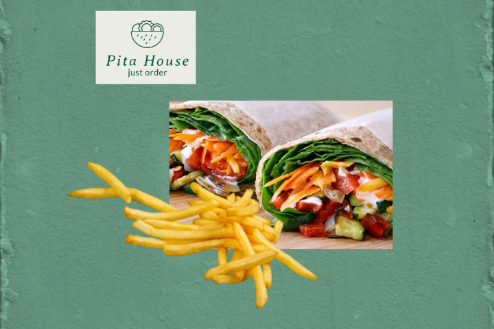 Veggie Wrap Combo - Pita House