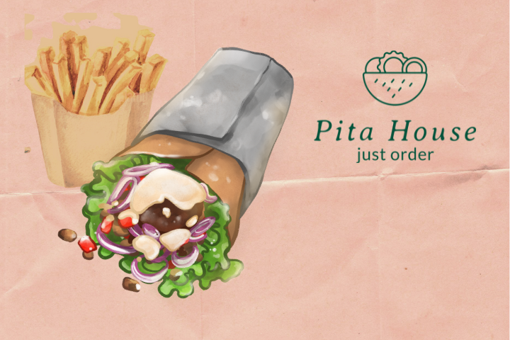 Tofu Wrap Combo - Pita House