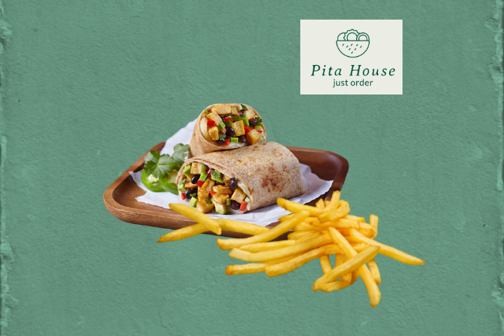 Tofu Wrap Combo - Pita House