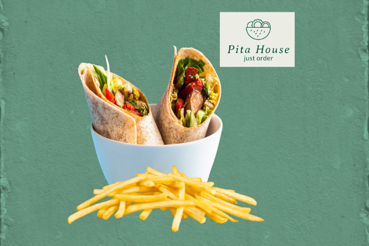 Crispy Duck Wrap Combo - Pita House