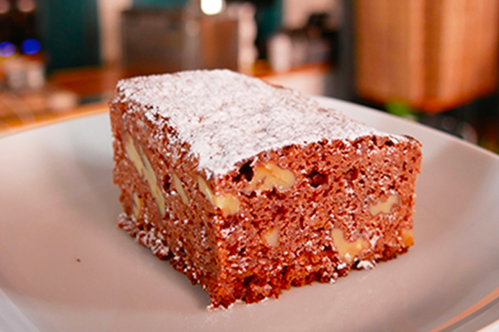 Schoko-Nuss-Brownie - Nonna