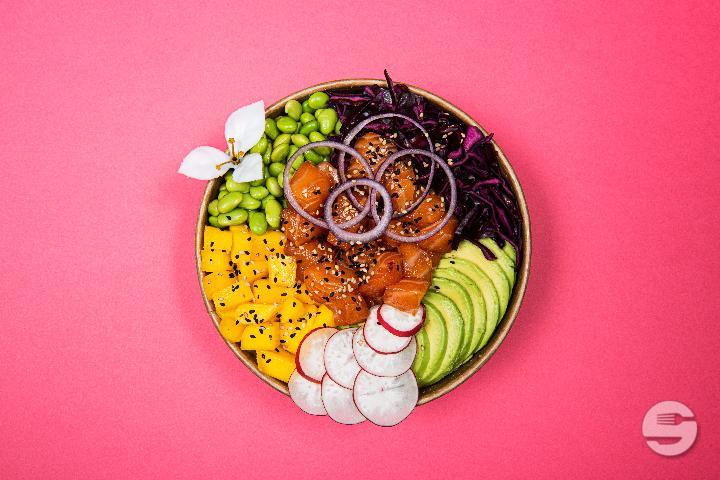 Salmon Bowl - Poke-Cali