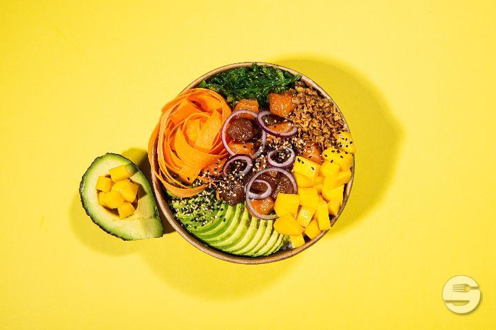 Salmon Tuna Bowl - Poke-Cali